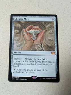 MTG Double Masters Chrome Mox English Edition Near Mint Condition - Image 1