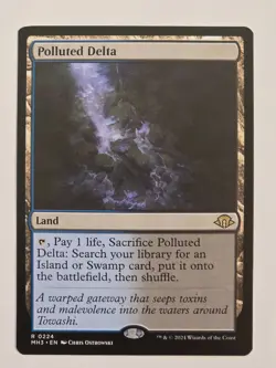 Polluted Delta R0224 Regular Modern Horizons 3 Magic the Gathering NM - Image 1