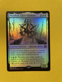 Mondrak, Glory Dominus Phyrexia: All Will Be One Foil #023/271 MTG - Image 1