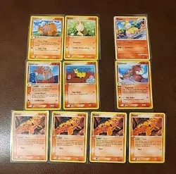 Camerupt & Numel Lot of 10 Cards (LP/NM) Holo Reverse 2005 - 2010 Pokemon TCG - Image 2