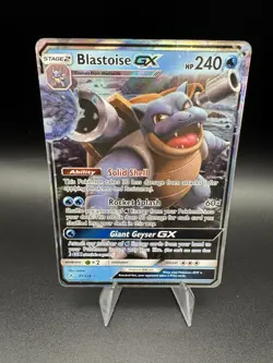 Blastoise GX 35/214 - Pokemon Unbroken Bonds Ultra Rare Holo 2019 - Image 1