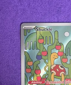 Pokemon Mega Evolution Set Shuckle Illustration Rare 136/132 - Image 4
