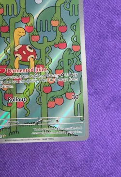 Pokemon Mega Evolution Set Shuckle Illustration Rare 136/132 - Image 5
