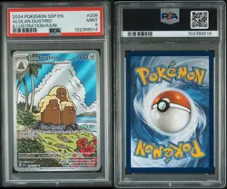 Alolan Dugtrio 208/191 Sv08: Surging Sparks Holo PSA 9 Graded Pokemon Card - Image 3