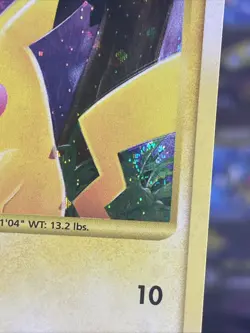 Pokemon TCG Pikachu 112/111 Rising Rivals Secret Rare Holo NM - SWIRL - Image 5