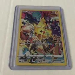 Pokemon TCG Pikachu (Secret) Secret Rare Crown Zenith 160/159 NM - Image 1