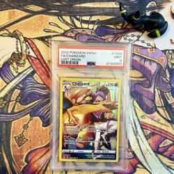 PSA 9 Charizard TG03/TG30 Swsh11: Lost Origin Trainer Gallery Pokemon TCG - Image 1