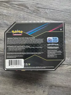 Pokemon Sword & Shield Crown Zenith Galarian Birds Tin Galarian Articuno 5 Packs - Image 2