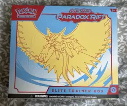 POKEMON S&V Paradox Rift Elite Trainer Box ETB Roaring Moon FACTORY SEALED - Image 1