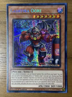 Yu-Gi-Oh - Kashtira Ogre - MP23-EN165 - Prismatic Secret Rare - Image 1