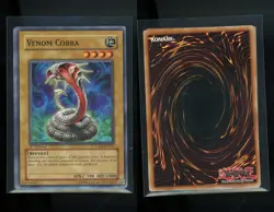 Yu-Gi-Oh! Venom Cobra TAEV-EN005 1st Edition Common Near Mint Pack Fresh - Image 1