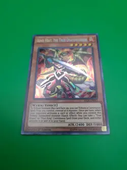 Yugioh Ignis Heat, the True Dracowarrior FIGA-EN053 Secret Rare 1st Ed NM - Image 2