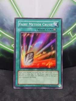 Yugioh Fairy Meteor Crush PSV-063 Super Rare OG Print NM - Image 1