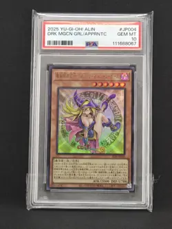 PSA 10 2025 YU-GI-OH! JAPANESE DARK MAGICIAN GIRL THE MAGICIAN'S APPRENTICE - Image 1