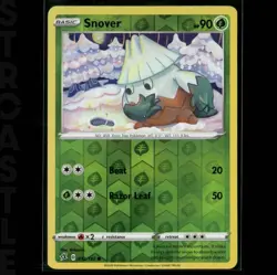 Snover 012/192 Rebel Clash - Reverse Holo - Common - Pokemon Card TCG - Image 1