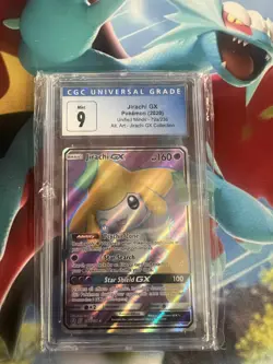 Jirachi GX 79a/236 Unified Minds CGC Graded 9 Pokemon Trading Card Game - Image 1
