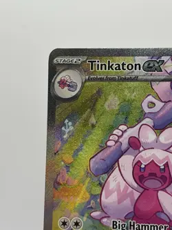 Tinkaton ex 262/193 Scarlet & Violet Paldea Evolved Pokemon Card Holo NM - Image 2