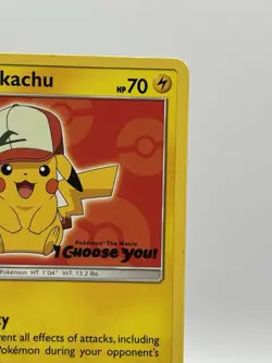 Ash's Pikachu - SM109 - Pokemon Sun & Moon Promo Rare Card LP - Image 3