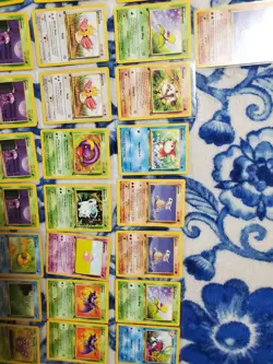 51 Card Lot ALL 1999 1ST EDITION Pokemon FOSSIL LP WOTC Vintage Cards - Image 3