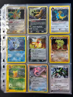 DAMAGED Lot of 117 ALL HOLO Vintage Pokemon Card Binder Collection DAMAGED - Image 2
