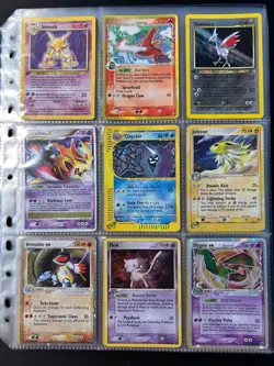DAMAGED Lot of 117 ALL HOLO Vintage Pokemon Card Binder Collection DAMAGED - Image 4
