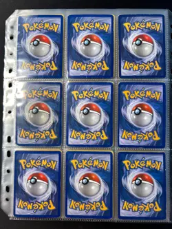 DAMAGED Lot of 117 ALL HOLO Vintage Pokemon Card Binder Collection DAMAGED - Image 5
