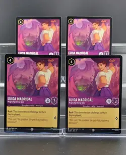 Disney Lorcana Luisa Madrigal - Magically Strong One 58/204 Fabled Common 4 Card - Image 1