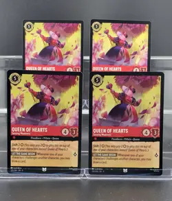 Disney Lorcana Queen of Hearts - Sensing Weakness 120/204 Fabled Uncommon 4 Card - Image 1