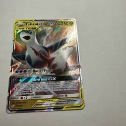 Pokemon Latias & Latios GX 113/181 SM Team Up Holo Ultra Rare Card - Image 2