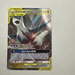 Pokemon Latias & Latios GX 113/181 SM Team Up Holo Ultra Rare Card - Image 5
