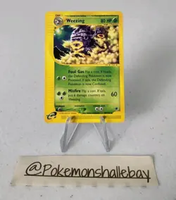 Weezing 70/165 - Expedition Base Set *NM* Rare Pokemon Card - Image 1