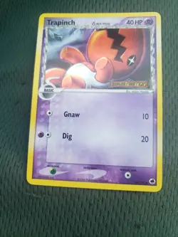 Pokemon Card - Trapinch Dragon Frontiers Stamped 68/101 Reverse Holo NM - Image 1