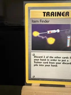 ITEM FINDER - 74/102 Trainer Base Set - Regular Rare - Pokemon TCG Card - Image 2