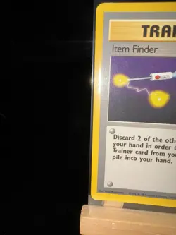 ITEM FINDER - 74/102 Trainer Base Set - Regular Rare - Pokemon TCG Card - Image 5