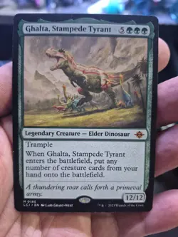 MTG Ghalta, Stampede Tyrant the Lost Caverns of Ixalan - Image 1
