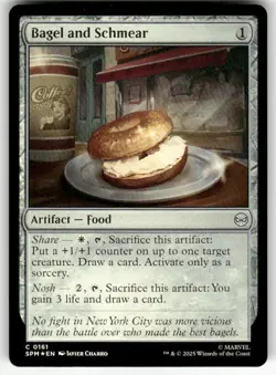 BAGEL AND SCHMEAR #161 FOIL (COMMON) MTG MARVEL'S SPIDER-MAN - Image 1