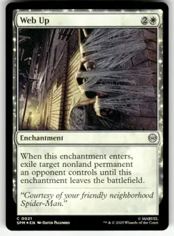 WEB UP #21 FOIL (COMMON) MTG MARVEL'S SPIDER-MAN - Image 1