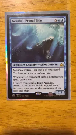 MTG Nezahal, Primal Tide Rivals of Ixalan Regular - Image 1