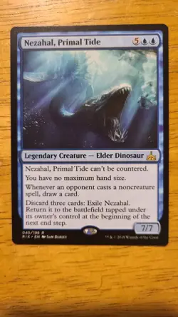 MTG Nezahal, Primal Tide Rivals of Ixalan Regular - Image 2