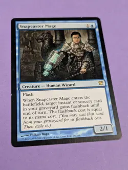 MTG Magic: Innistrad: Snapcaster Mage #78/264 Rare - LP - Image 1