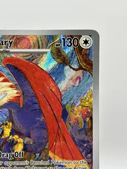 Braviary 214/191 Illustration Rare Surging Sparks Pokemon 2024 NM - Image 3
