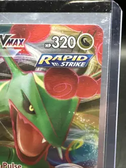 Pokemon Crown Zenith Rayquaza VMAX Ultra Rare Holo Full Art #101/159 - Image 5