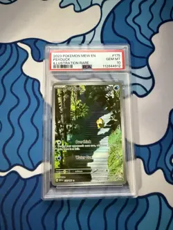 Pokemon 2023 Psyduck Illustration Rare #175 Mew EN PSA 10 Gem Mint - Image 1