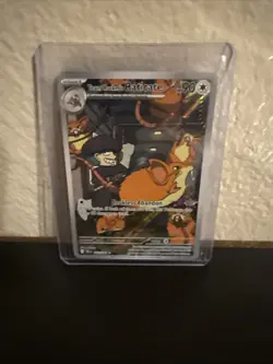 Team Rockets Raticate 202/182 Pokemon TCG SV Destined Rivals Illustration Rare - Image 1