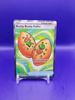 Buddy-Buddy Puffin 167/132 Mega Evolution Full Art Trainer Pokemon TCG - Image 1