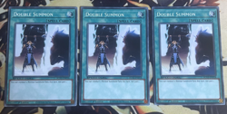Yugioh: 3x Double Summon - SGX2-END18 - Common - 1st Edition - NM Playset - Image 1