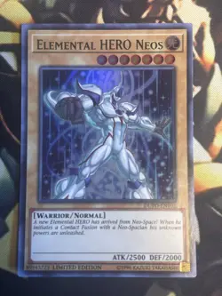Yugioh: Elemental HERO Neos - DUPO-EN102 - Ultra Rare - Limited Edition - NM - Image 1