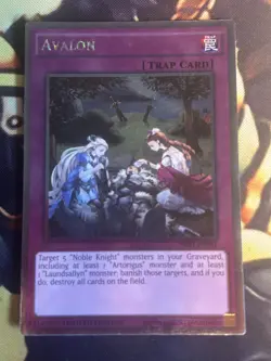 Yugioh: Avalon - NKRT-EN031 - Platinum Rare - Limited Edition - NM - Image 1