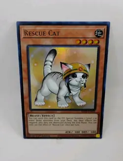 YU-GI-OH! Rescue Cat. RA02-EN001. 1st Edition Ultra Rare Card. TCG CCG Yugioh - Image 1