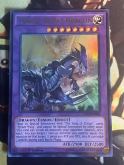 Yugioh: Tyrant Burst Dragon - DRL3-EN058 - Ultra Rare - 1st Edition - NM - Image 1